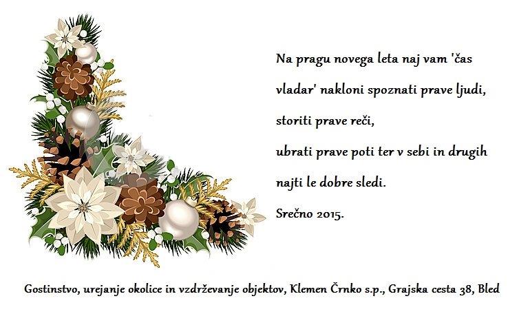 Klemen - voščilo 2015